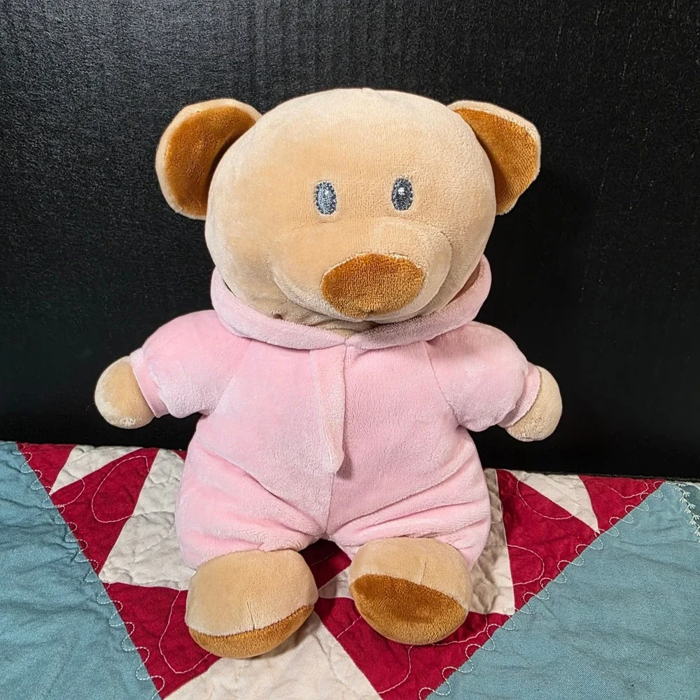 Ty PJ‎ Bear Pink Plush Kids 9